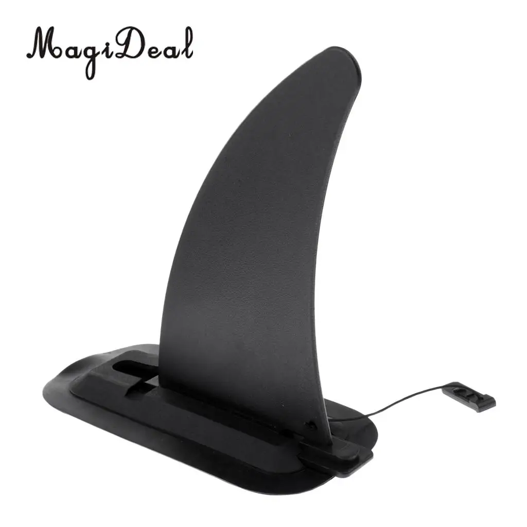 MagiDeal Kayak Skeg Tracking Fin Integral Fin Mounting Points Watershed Board For Inflatable Boat Canoe Water Sports
