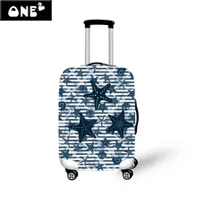 3D Starfish Design Printing Luggage Cover Suitable for Girls and Women 22″-26″ Suitcase Baggage Cover
