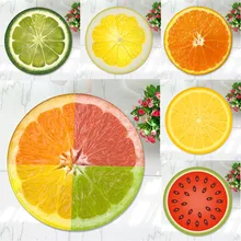 Fruit Room Carpet Shaggy Soft Area Rug Decoration Bedroom Rectangle Floor Mat