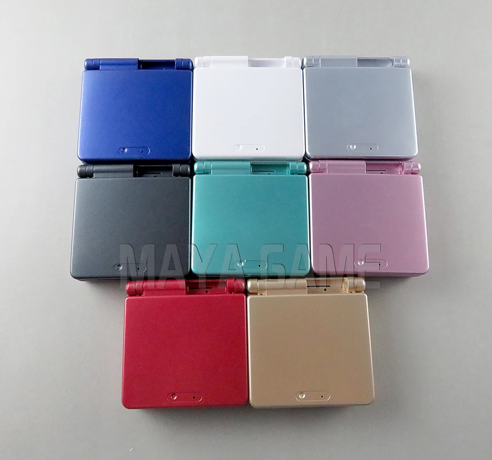 Новый чехол 20 компл./лот для Gameboy Advance SP сменный корпус с крышкой и винтами GBA |