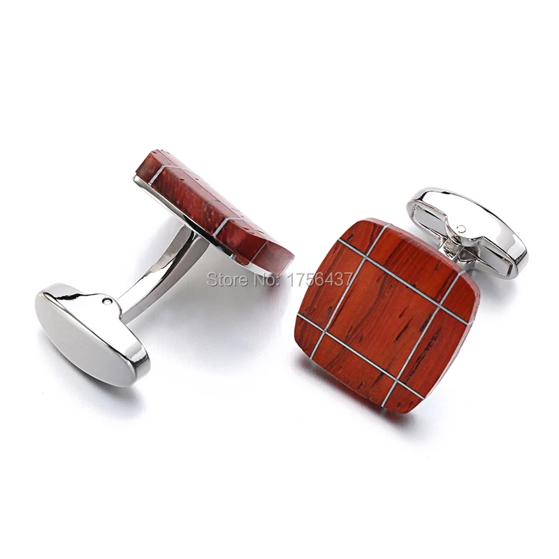 Wood Cuff links (3)