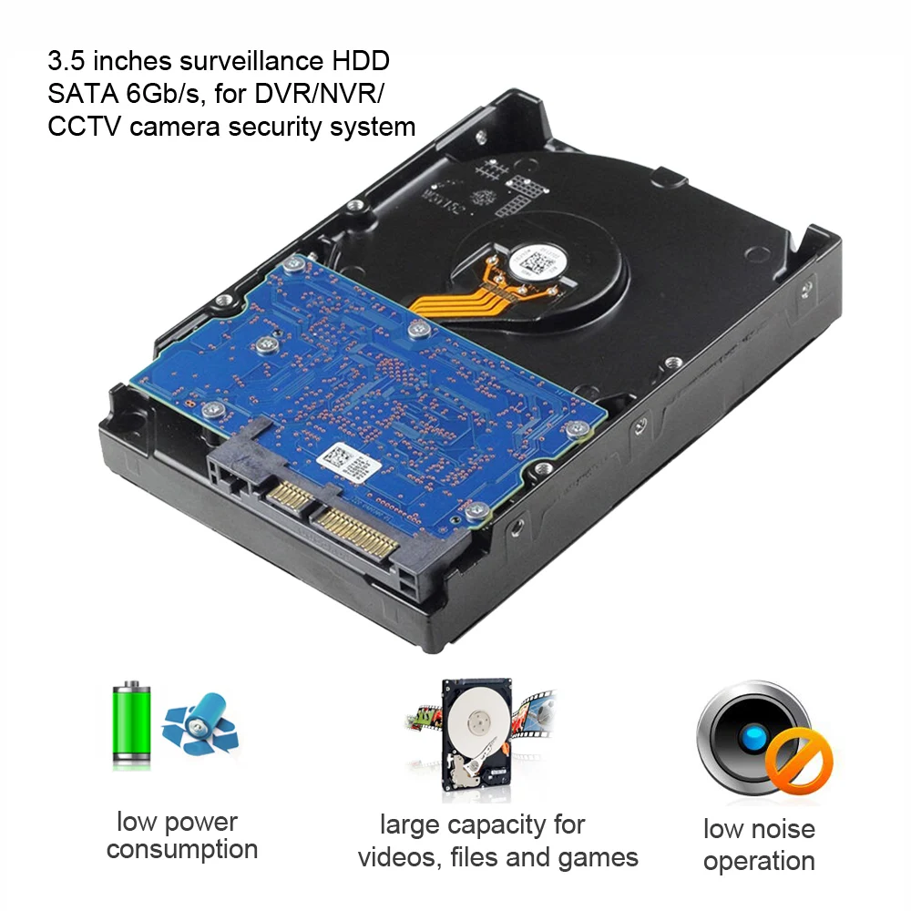 500 г 1 ТБ 2 3 4 видео HDD для наблюдения 5 &quotВнутренний жесткий диск SATA 6 ГБ/сек.