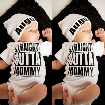 

DHL 100pcs White Newborn Baby Girl Boy Clothes Bodysuit Romper Jumpsuit Outfits One-pieces 0-18M