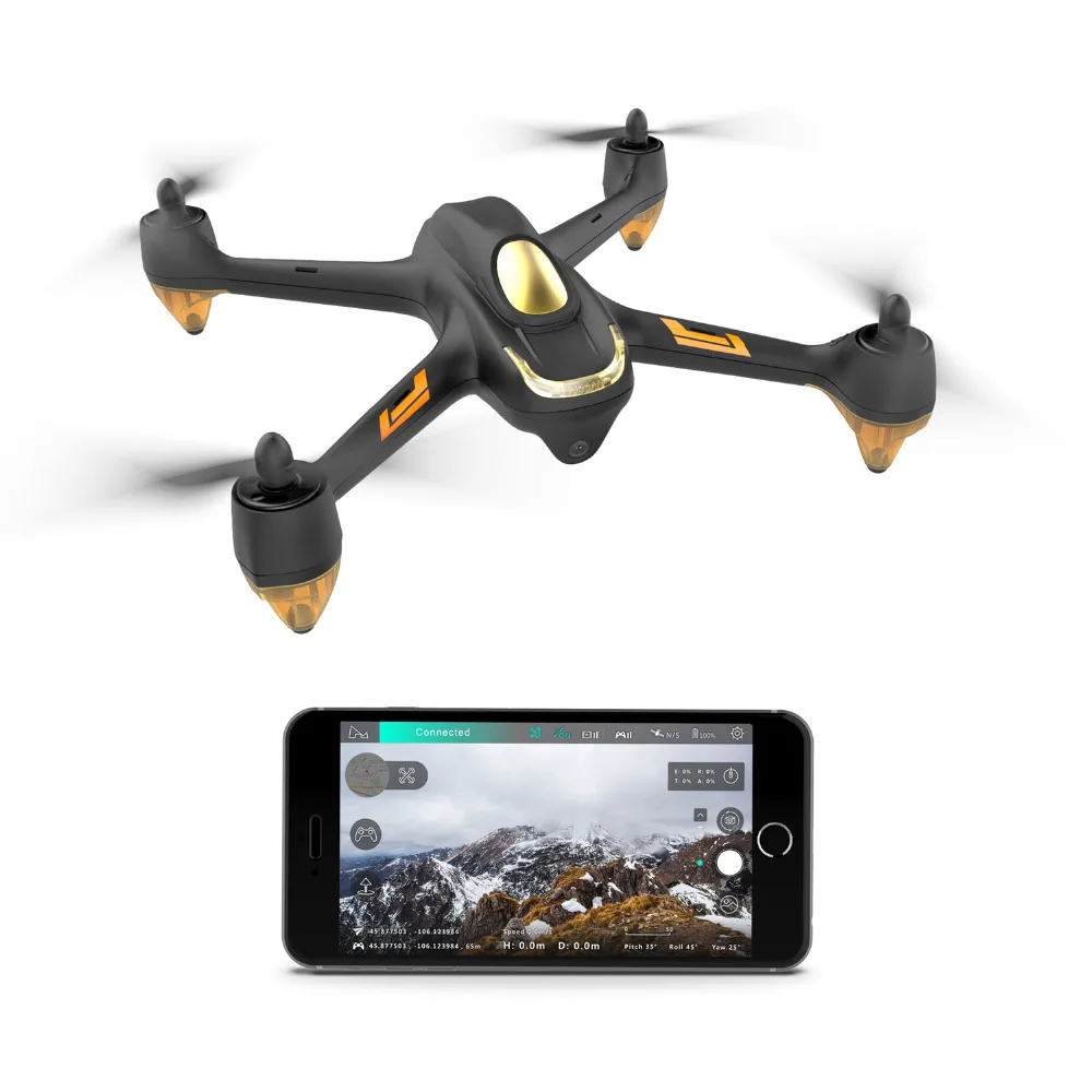 В наличии Hubsan H501M RC вертолет X4 wifi FPV бесколлекторный Дрон с gps Waypoints следуют за мной