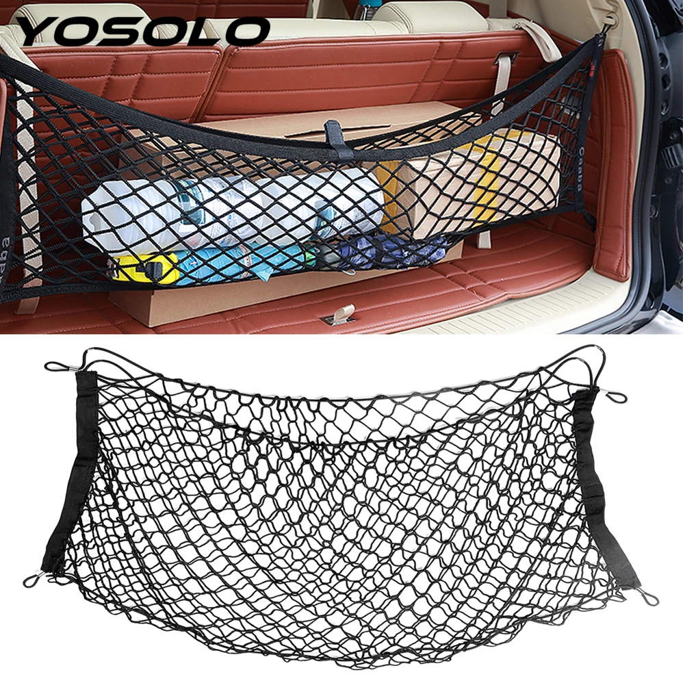YOSOLO Auto Car Rear Seat Organiser Car-styling Stowing Tidying Net Portable Car Back Seat Organizer Nylon Universal Storage Bag YOSOLO Auto Car Rear Seat Organiser Car-styling Stowing Tidying Net Portable Car Back Seat Organizer Nylon Universal Storage Bag