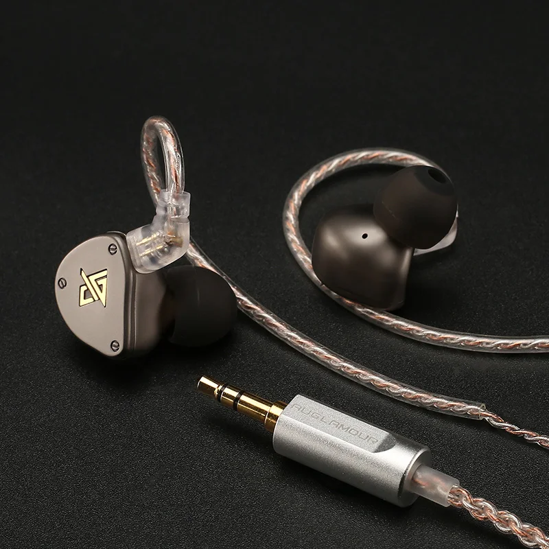 AUGLAMOUR F300 Pro Динамический HiFi музыкальный монитор DJ спортивные наушники вкладыши 0 78
