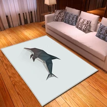 Скандинавские ковры, мягкие фланелевые 3D принтованные коврики, коврик для гостиной, противоскользящий большой ковер, ковер для декора гостиной