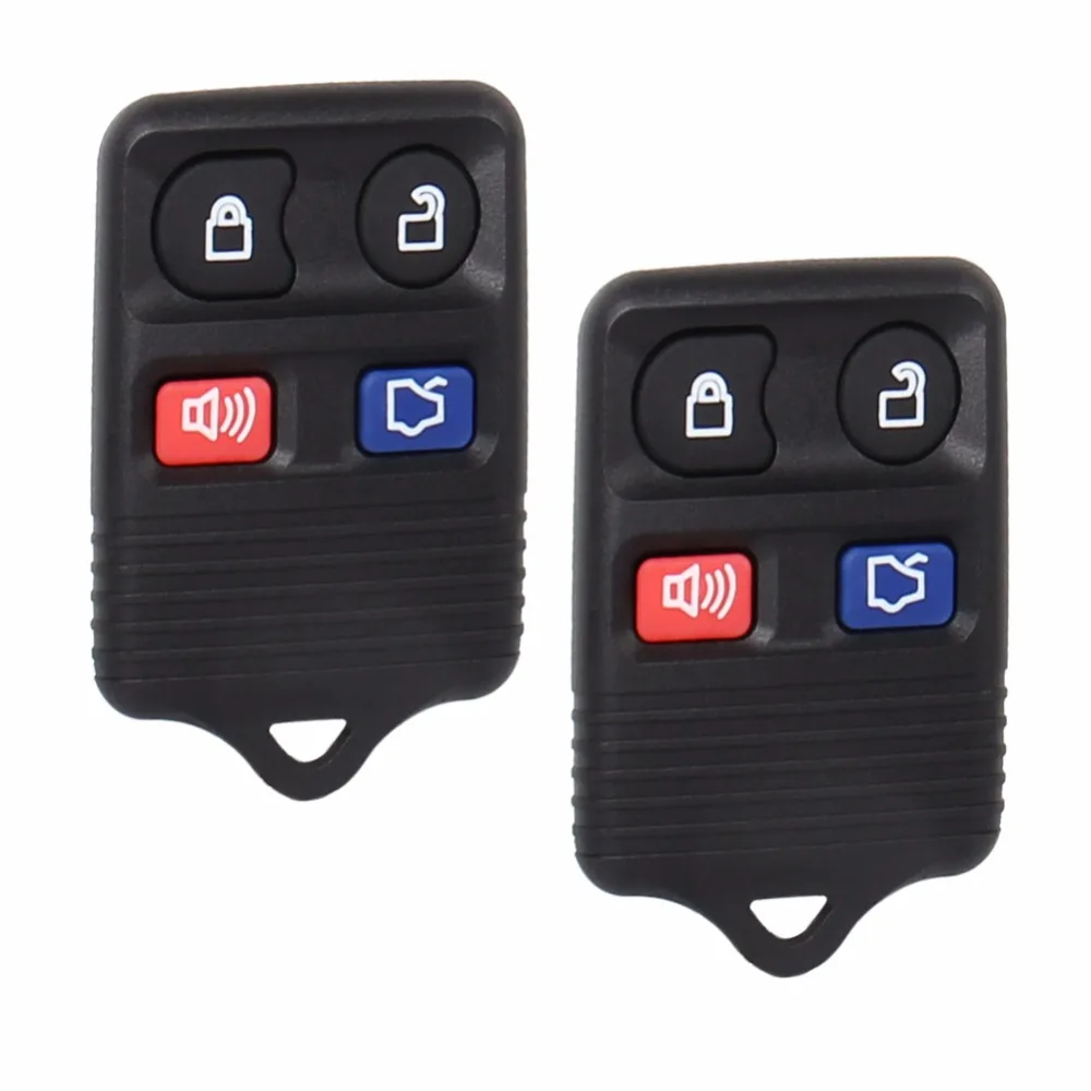 

2pcs Key Fob Car Keyless Entry Remote Replacement for Ford 98-2016 F-150 250350 Lincoln Mercury Mazda Focus Explorer Grand Marqu