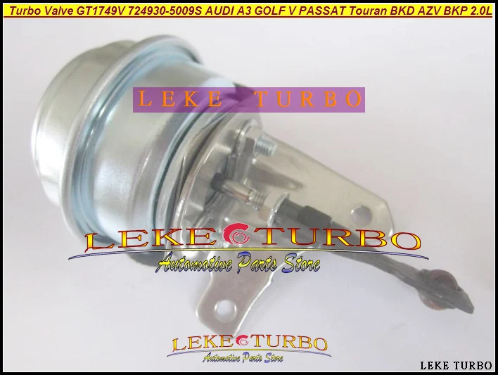 Turbo Wastegate Actuator GT1749V 724930 724930-5009S 724930-5008S For AUDI A3 VW JETTA GOLF V PASSAT Touran 03- BKD AZV BKP 2.0L TDI (2)