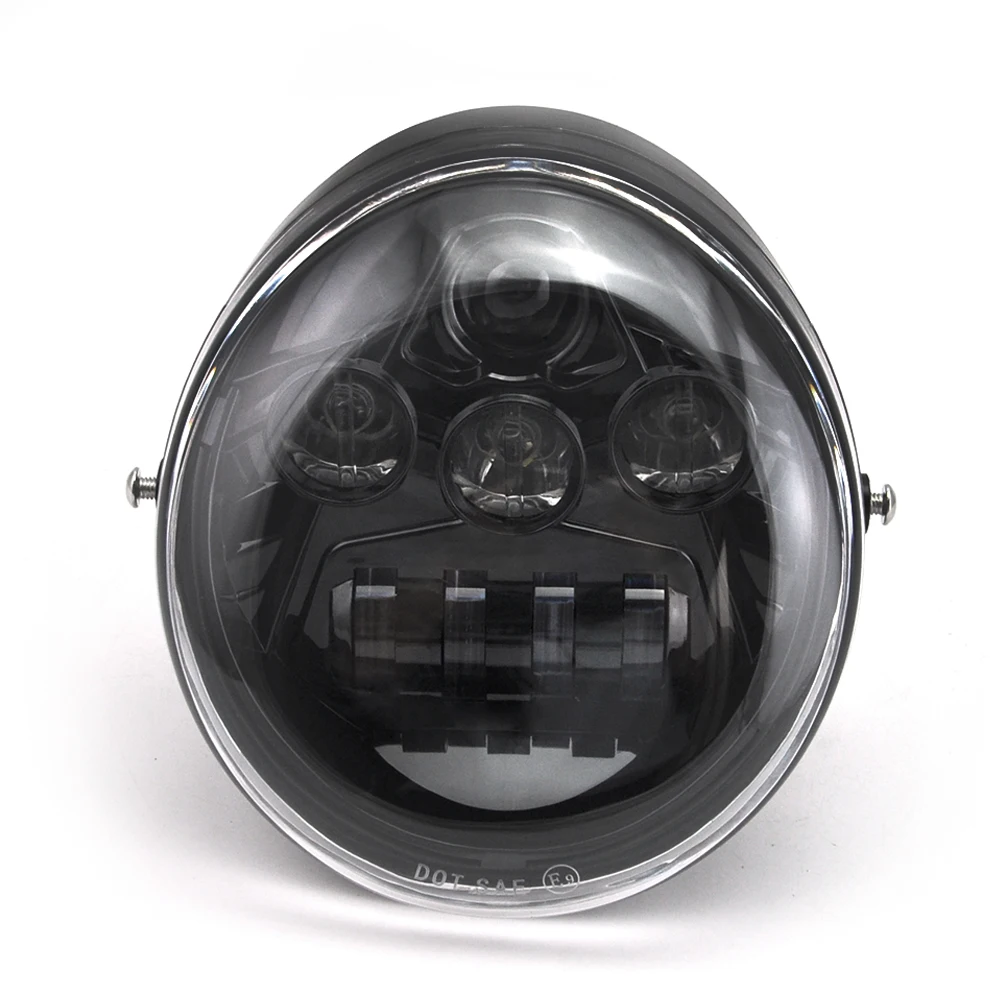 

For VROD Motorcycle LED Headlight Front head lamp light 60W for V Rod VRSCF VRSC VRSCR 2002 2003 2004 2005 2006-2017