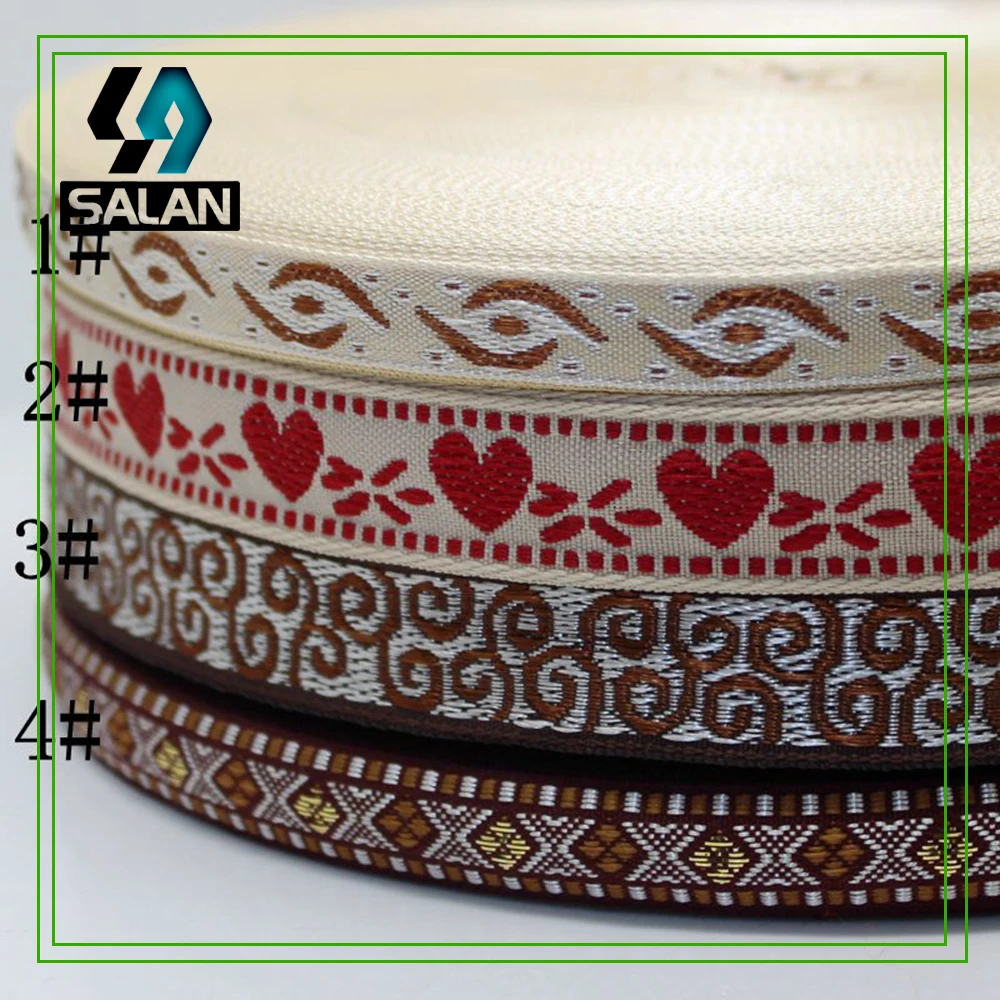 

Прямая Заводская поставка, винтажная компьютерная жаккардовая лента, «сделай сам», костюм ханьфу, вышивка, кружевная сценическая одежда, аксессуары