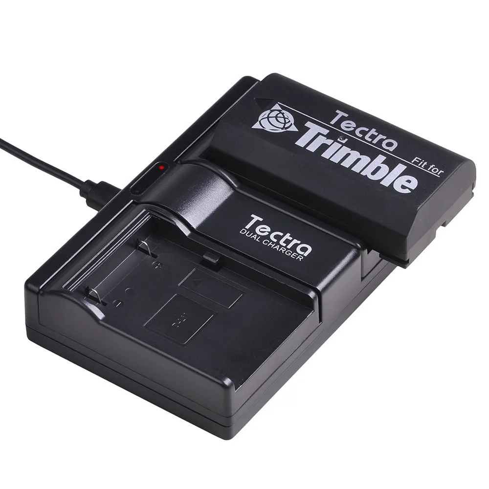 Аккумулятор 2600 мАч 4 шт. 54344 + двойное зарядное устройство USB для Trimble 29518 46607 52030 38403