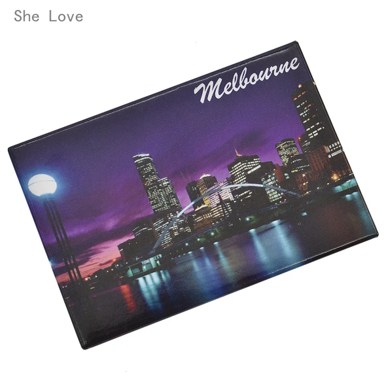 

She Love Australia Melbourne 3D Fridge Magnet Refrigerator Sticker Travel Gift Souvenir Decoration