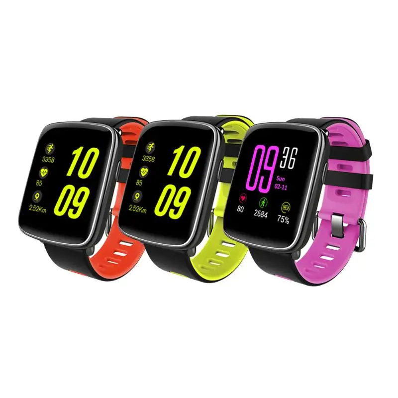 

ALLOYSEED Sports Smart Watch 3m Under Waterproof 1.54" LCD IP68 Waterproof Bluetooth Sports Smart Watch Heart Rate Pedometer