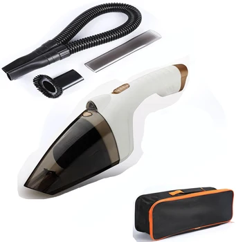 

Car Vacuum Cleaner 105W Portable Handheld Vacuum Cleaner Auto Wet/Dry Car Vacuum Hand Vac HEPA Filter 12-Volt