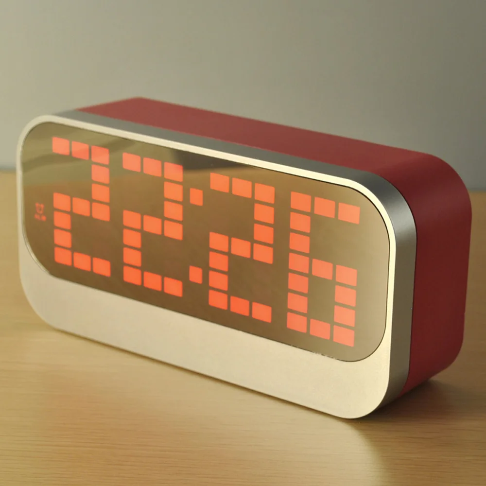 

DYKIE Weather Station Temperature Recorder Digital Alarm Clock Indoor Intelligent Thermometer Alarm Clock with Memory Function