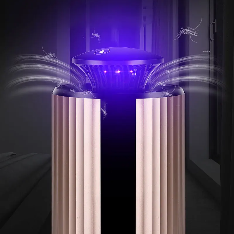 Антимоскитная лампа 5 Вт USB Smart оптически управление led насекомых убийство Лампы Комаров Борьба с вредителями Touch сенсор переключатель