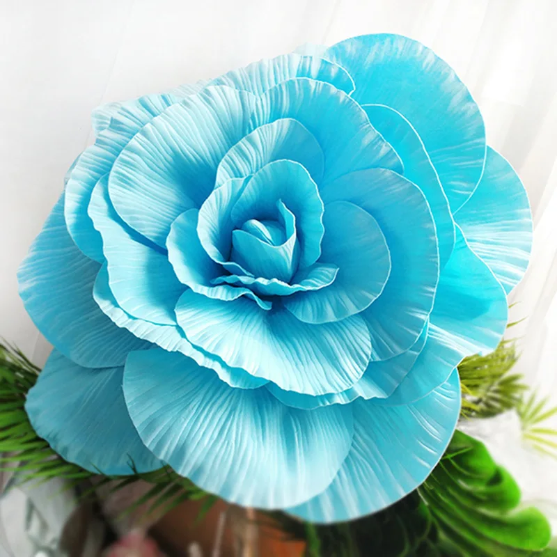 Large Artificial Flowers Rose Background Flower Wall For Wedding