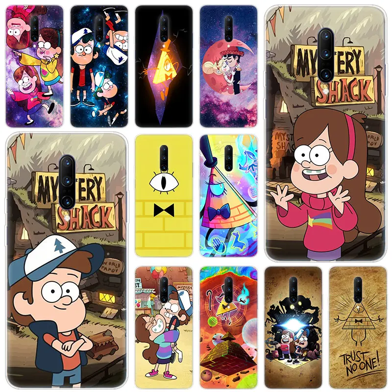 Hot Gravity Falls Anime Soft Silicone Fashion Transparent Case For font b OnePlus b font font