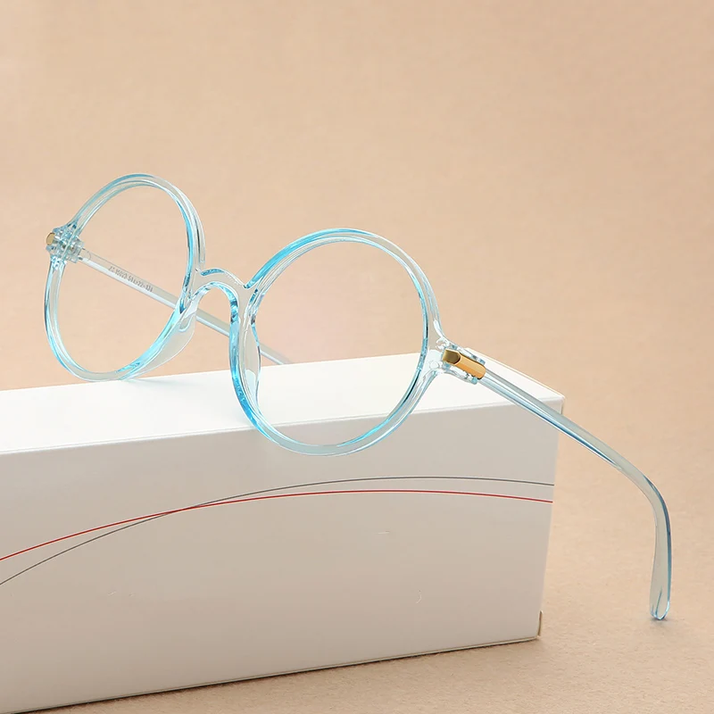 2019 винтажные Круглые Женские оправа для очков в ретростиле пластиковые очки в оправе для близоруких очков Оправы Очки