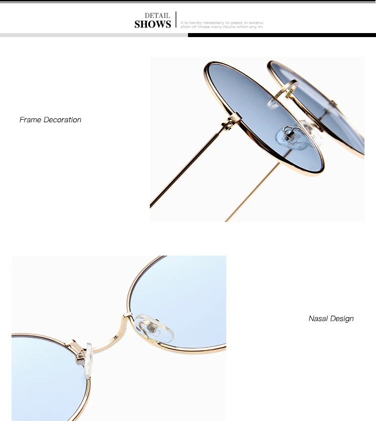 Популярные металлические круглые модные линзы, красные солнцезащитные очки для женщин, фирменный дизайн, разные цвета, зеркальные, UV400