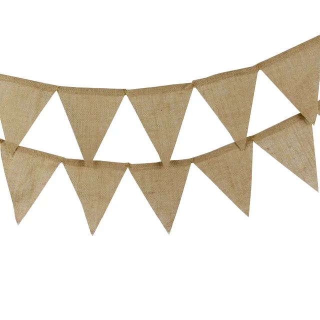 Burlap Wedding Banners Diy Bunting Traditional Personality Burlap Wedding Banners Diy Bunting Traditional Personality Sign 12 Flags