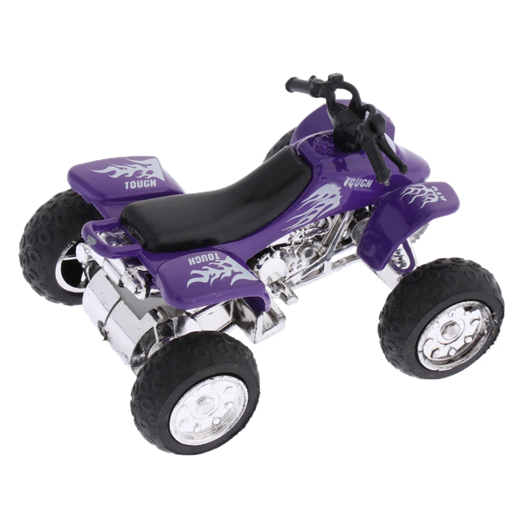  6 Colors Pull-back Mini Car Toy For Baby and Toddler Toy Children Vehicles Car Model For 1/72 Scale ATV Model Running Car Toy