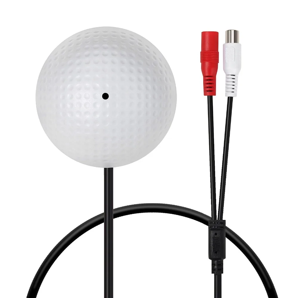 Lofam Cctv Microphone Audio Pick Up Device High Sensitivity Wide
