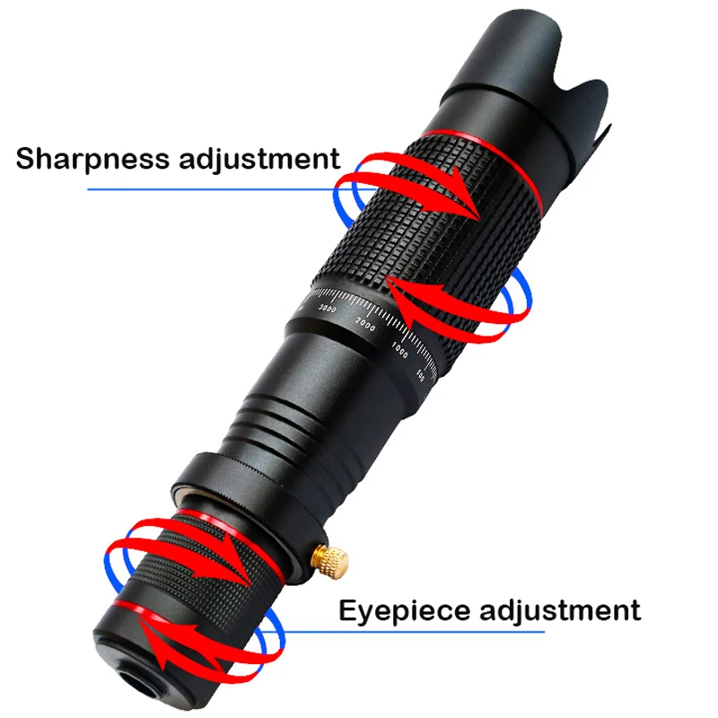 Bluetooth зум телескоп Объективы для мобильных телефонов Универсальный 4 K HD 36X однофокусный оптический объектив для iPhone samsung huawei объектив камеры