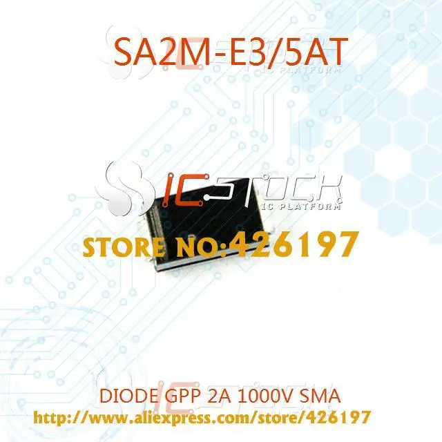 Бесплатная Доставка SA2M-E3/5AT ДИОД GPP 2A 1000 В SMA SA2M-E3 SA2 2 М 30 ШТ. |