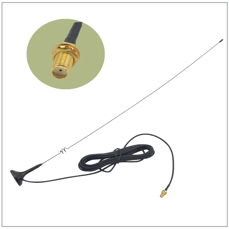 two Way Radio VHF UHF SMA F Mobile Antenna UT 108UV for