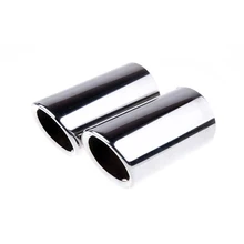 Для Jaguar XE X760 нержавеющая сталь выхлопной трубы глушитель 2 шт