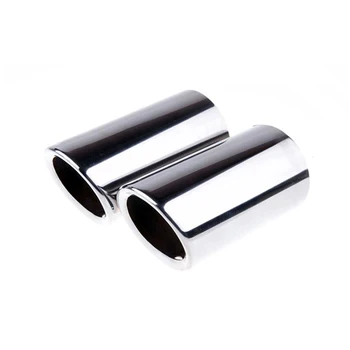 

For Jaguar XE X760 2015 2016 2017 Stainless Steel Tail End Pipe Exhaust Muffler 2pcs