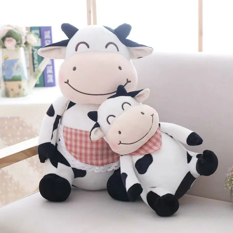 30 см 45 см Мультфильм прекрасная корова игрушки большие мягкие животные подушки плюшевые подушки PP хлопок подарки на день рождения мягкие животные