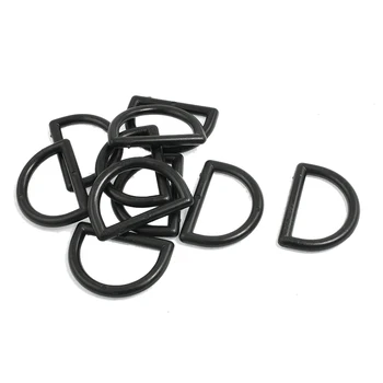 

TFTP 1" Repair Parts Black Plastic D Ring Buckle Backpack Bag 10 Pcs