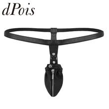 Мужское нижнее белье Hombre, мужские трусы для геев, трусы с застежкой-молнией, с открытой спиной, бандаж, танга, стринги, мужское сексуальное нижнее белье