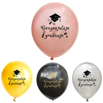 

10pcs Latex Balloon Graduation 2019 Congratulations Graduation Party Decoration Birthday Balloons Set Air Wedding Favors