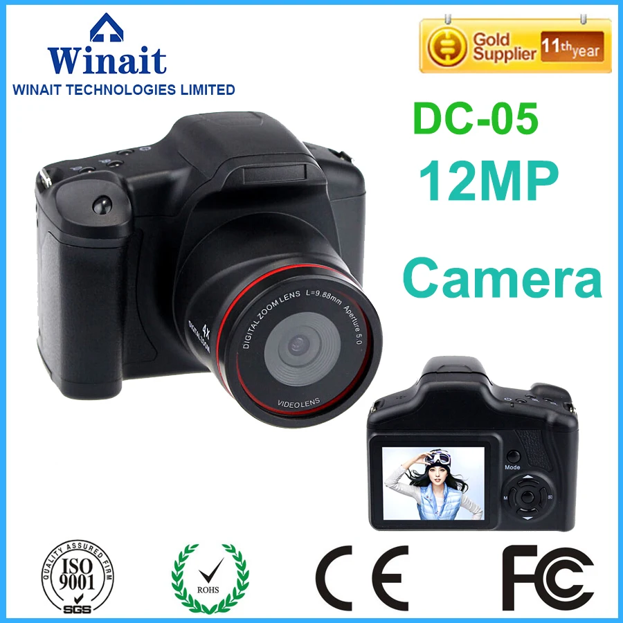 32GB digital camera DC-04 12MP 720P Slr camera with 4x digital zoom hight-quality photo/video camcorder