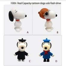 USB флеш-накопитель с мультяшной докторской собакой, usb флеш-накопитель, 4 ГБ, 8 ГБ, 16 ГБ, 32 ГБ, музыкальная собака, карта памяти, u-диск, креативный подарок, флешка