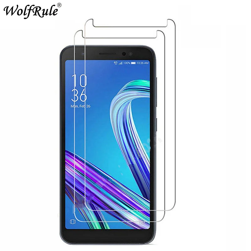 2 шт закаленное стекло для Asus Zenfone Live L1 ZA550KL жесткое Защитное X00RD защита
