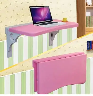 #^Special Price Solid wood notebook computer desk desk. Table folding lazy student dormitory desk wall painting #^Special Price Solid wood notebook computer desk desk. Table folding lazy student dormitory desk wall painting
