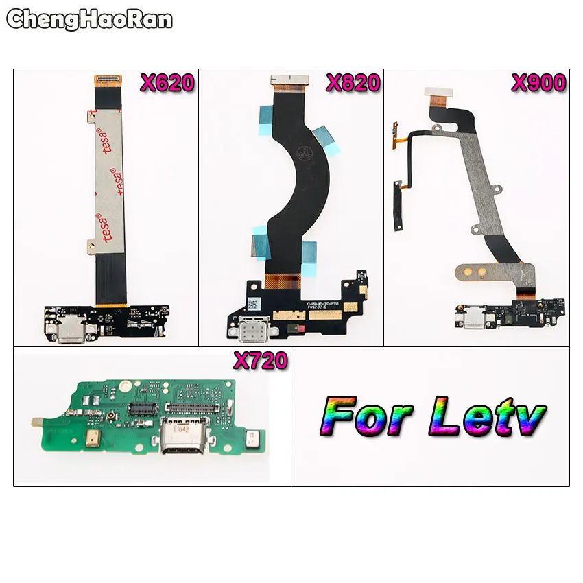 

ChengHaoRan USB Charging Dock Flex Cable for LeTV X620 X720 X820 X900 LeEco Le 2 Pro 3 Max 2 USB Chargre Port Replacement Parts