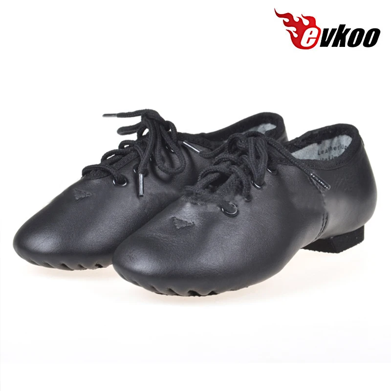 Натуральная кожа мягкая черная и коричневая Танцевальная обувь джаз обувь мужская EJ-004