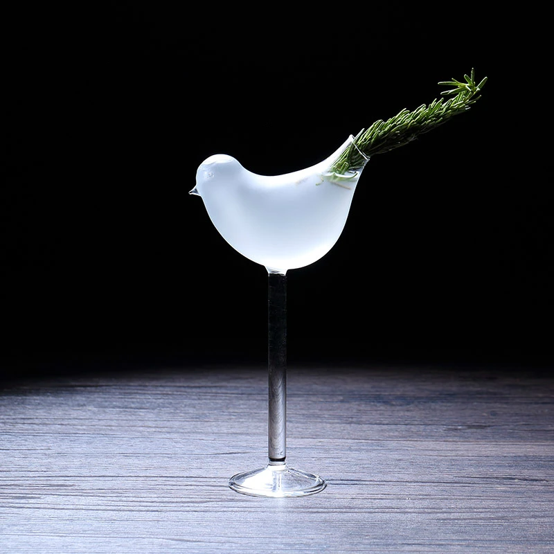

Bird Cocktail Goblet Glass Molecular Wine Cup Champagne Coupes Creative Copo Bar Verre Copas De Vino Doom lovely Glasses