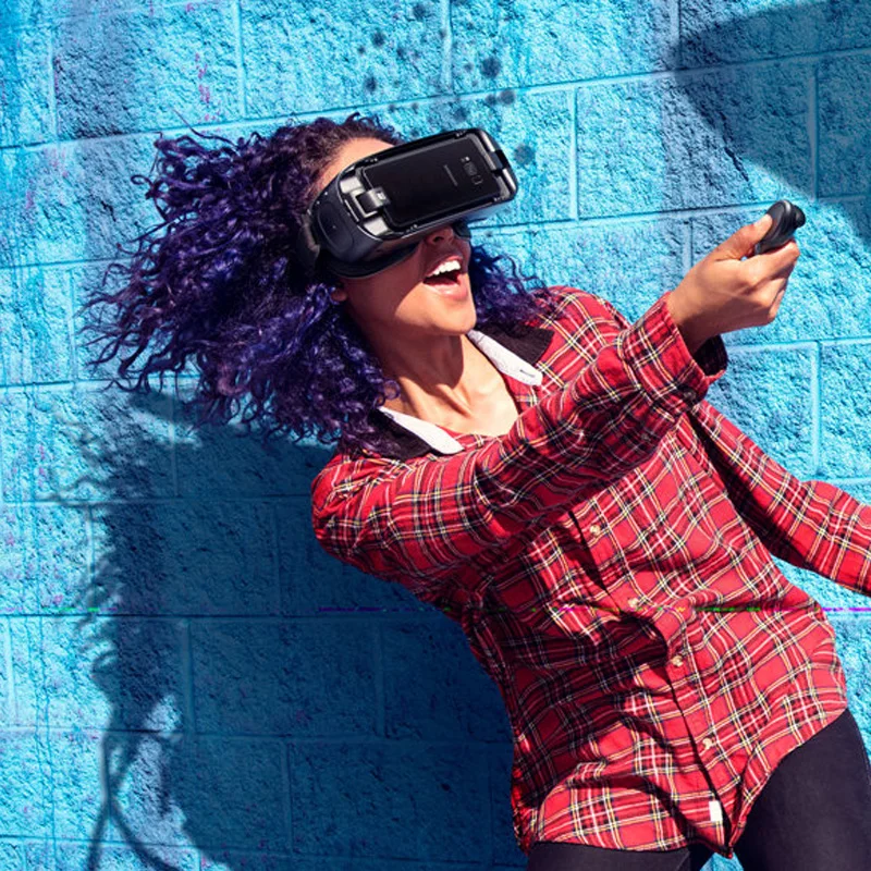 100% Оригинальные очки Samsung Gear VR 5 0 3D со встроенным гироскопом для Galaxy S9 S9Plus S8 + Note5 Note