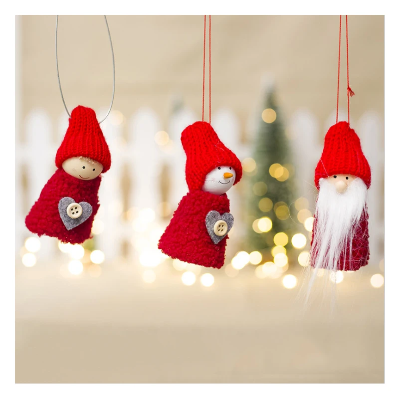 Рождественская декоративная подвеска Рождественская елка инновационная подвеска Рождественская домашняя дверь и елочные украшения