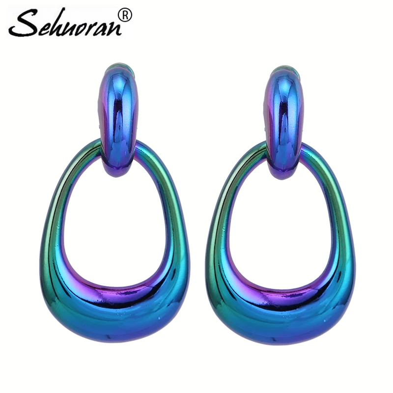 Высококачественные Женские Подвески Sehuoran брендовые ювелирные изделия|earrings