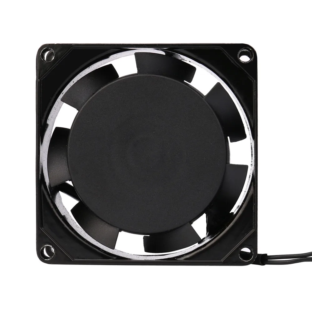 Del 220V 240V 8cm 80mm x 25mm AC металлический Бесщеточный Охлаждающий промышленный