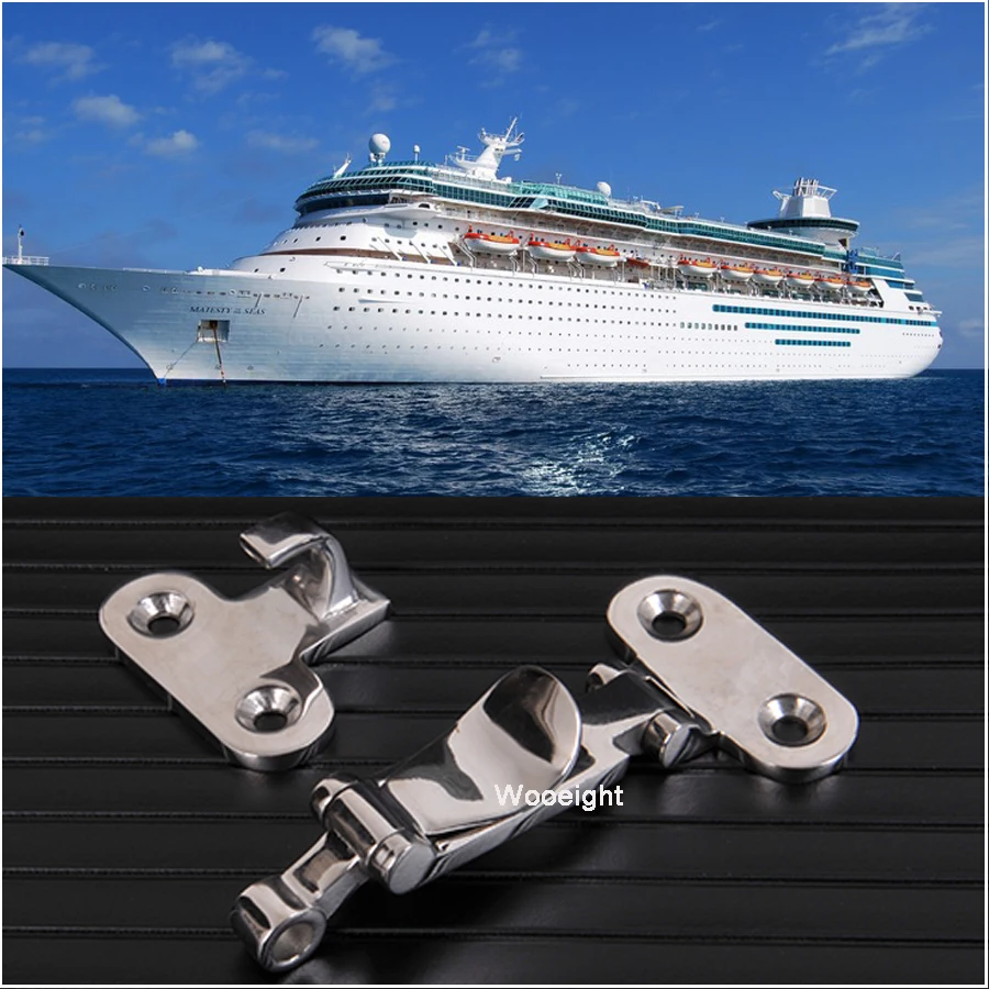 11050mm Boat Accessories Stainless Steel 316 Boat Locker Hatch Anti-Rattle Latch Fastener Clamp For Marine Marine Hatch (2)