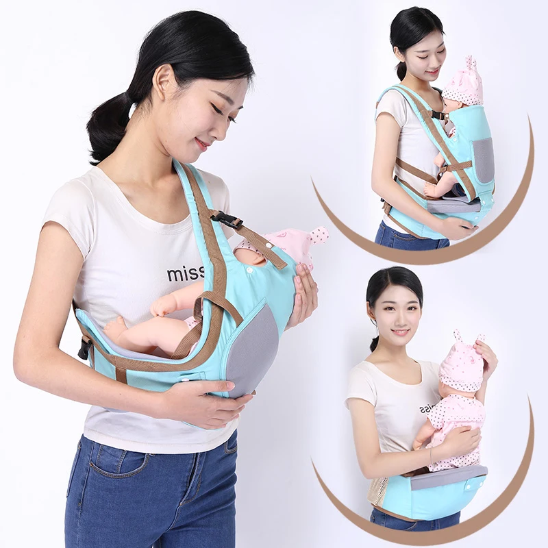

4 in 1 Comfortable Baby Carrier 0-36 months breathable front baby backpack Multifunctional belt waist stool baby carrier
